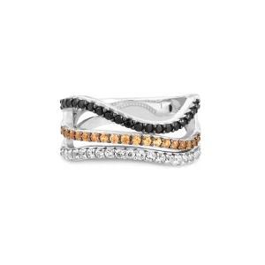 Anel Solitário Gota Cielo em Ouro Branco 18k com Diamante de Laboratório 5ct